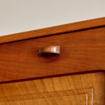 An Arts & Crafts walnut secretaire by Edward Barnsley (1900 - 1987)