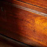 An unusual George III Anglo Indian Padouk campaign chest on chest