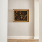 A Grosvenor School oil on canvas of birds in the manner of Claude Flight (1881 - 1955)