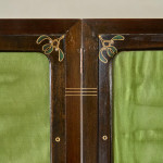 A Secessionist diptych picture frame