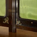 A Secessionist diptych picture frame