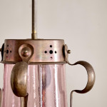 An Arts & Crafts copper lantern in the manner of WAS Benson