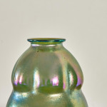 A Secessionist iridescent glass Goldiris vase by Loetz