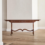 A Regency mahogany sofa table