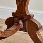 A Regency mahogany sofa table