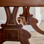 A Regency mahogany sofa table