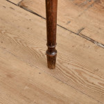 A George III mahogany hall chair