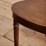 A George III mahogany hall chair