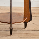 A Haagse School octagonal occasional table by P.E.L. Izeren for De Genneper