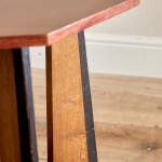 A Haagse School octagonal occasional table by P.E.L. Izeren for De Genneper