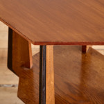 A Haagse School octagonal occasional table by P.E.L. Izeren for De Genneper