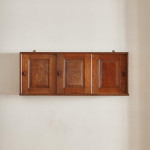 An Arts & Crafts Cotswold School chestnut wall-mounted cabinet possibly by Sir Gordon Russell (1892 - 1980)