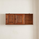 An Arts & Crafts Cotswold School chestnut wall-mounted cabinet possibly by Sir Gordon Russell (1892 - 1980)