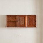 An Arts & Crafts Cotswold School chestnut wall-mounted cabinet possibly by Sir Gordon Russell (1892 - 1980)