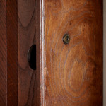 An Arts & Crafts Cotswold School chestnut wall-mounted cabinet possibly by Sir Gordon Russell (1892 - 1980)