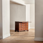 A George III mahogany chest of drawers