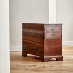 A George III mahogany chest of drawers