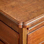 A George III mahogany chest of drawers