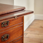 A George III mahogany chest of drawers