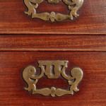 A George III mahogany chest of drawers
