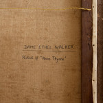 Portrait of Anne Thynne - oil on canvas by Dame Ethel Walker (1861 - 1951)