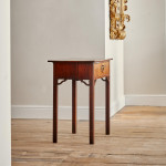 A George III mahogany side table