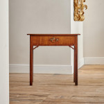 A George III mahogany side table