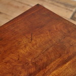 A George III mahogany side table