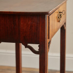 A George III mahogany side table