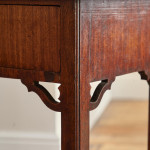 A George III mahogany side table