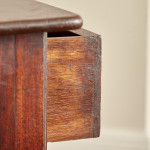 A George III mahogany side table