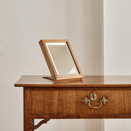 A small walnut easel mirror by Edward Barnsley (1900 - 1987)