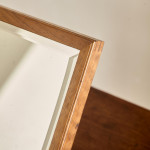 A small walnut easel mirror by Edward Barnsley (1900 - 1987)