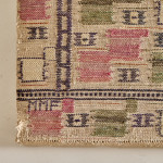 An early "Lövendal" woven flatweave textile by Märta Måås-Fjetterström (1873-1941)
