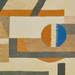 An abstract lithograph by Olle Nyman (1909 - 1999)