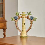 An earthenware candlestick by Paul Young (b. 1961) for Station Pottery