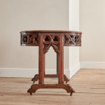 A Reformed Gothic oak centre table