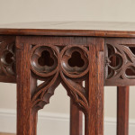 A Reformed Gothic oak centre table