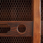 A Meiji period Japanese cedar and elm Tansu cabinet
