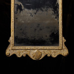 A George II Irish giltwood pier mirror
