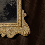 A George II Irish giltwood pier mirror
