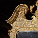 A George II Irish giltwood pier mirror