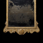 A George II Irish giltwood pier mirror