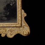 A George II Irish giltwood pier mirror