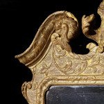 A George II Irish giltwood pier mirror