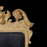 A George II Irish giltwood pier mirror