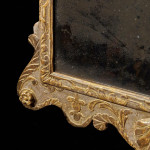 A George II Irish giltwood pier mirror