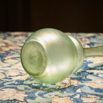 A rare and large iridescent 'Olympia' glass vase designed by Dr. Christopher Dresser (1834 - 1904) and made by Loetz for Max Emanuel, London