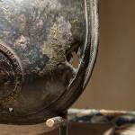 A bronze breastplate of the spirit deity, Jumadi