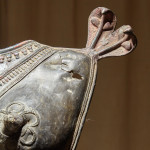 A bronze breastplate of the spirit deity, Jumadi